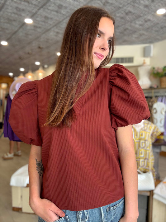 Amber Afternoon Top