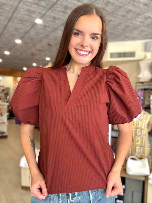 Amber Afternoon Top