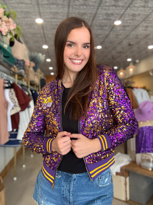Saturday Night Lights Sequin Jacket