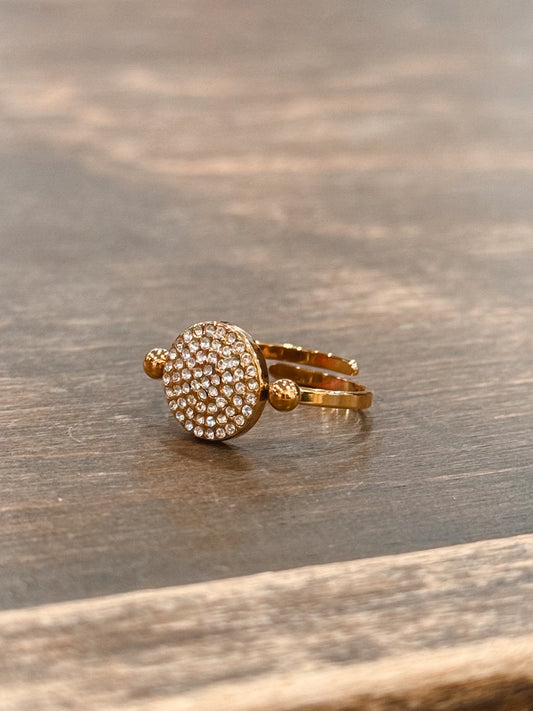 Zirconias Stainless Steel Ring