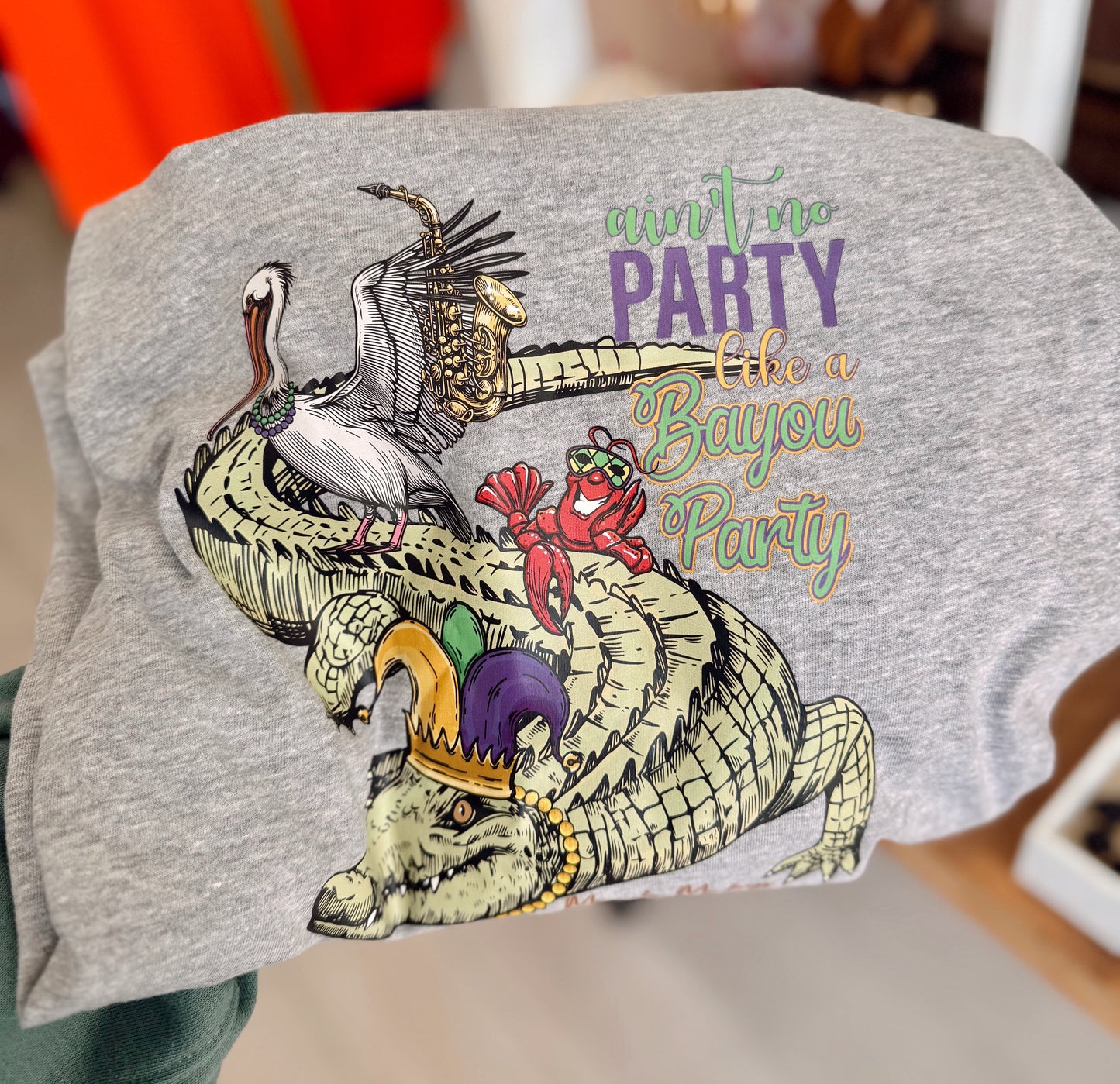 "Ain't No Party Like a Bayou Party" Long Sleeve