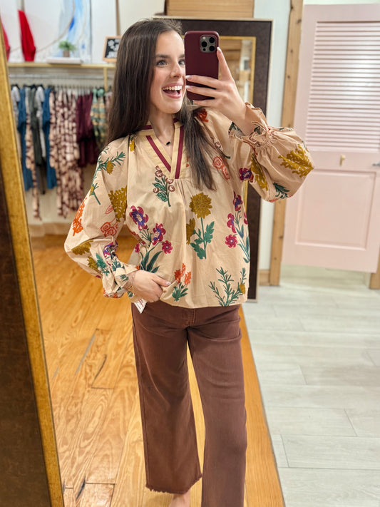 Wildflower Whimsy Top