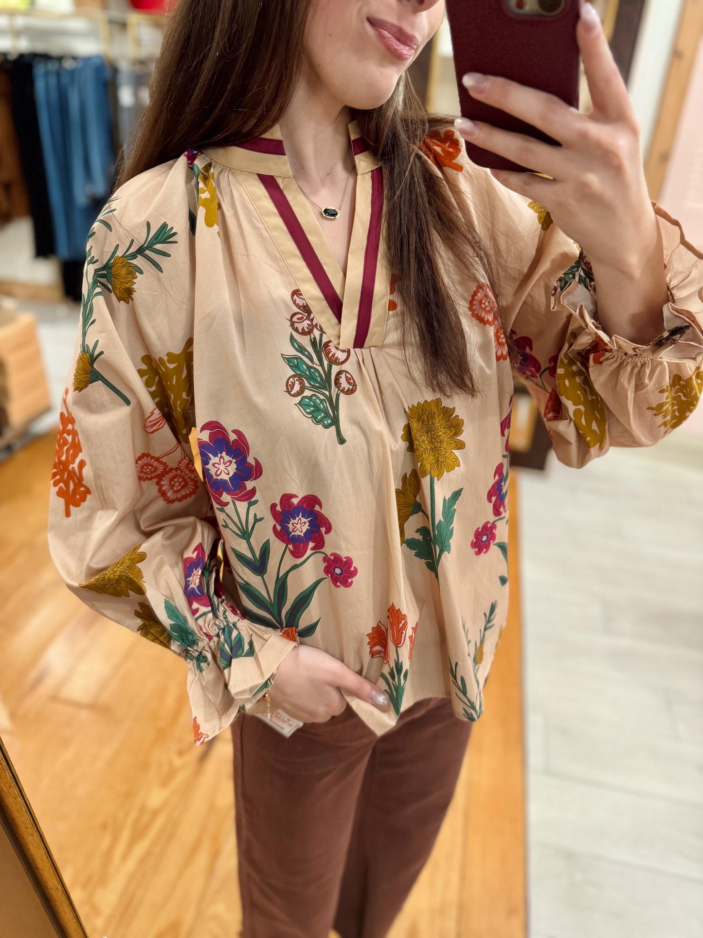 Wildflower Whimsy Top