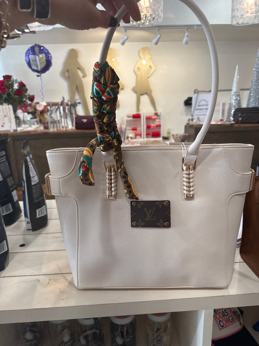 The Mildred Upcycled LV Tote