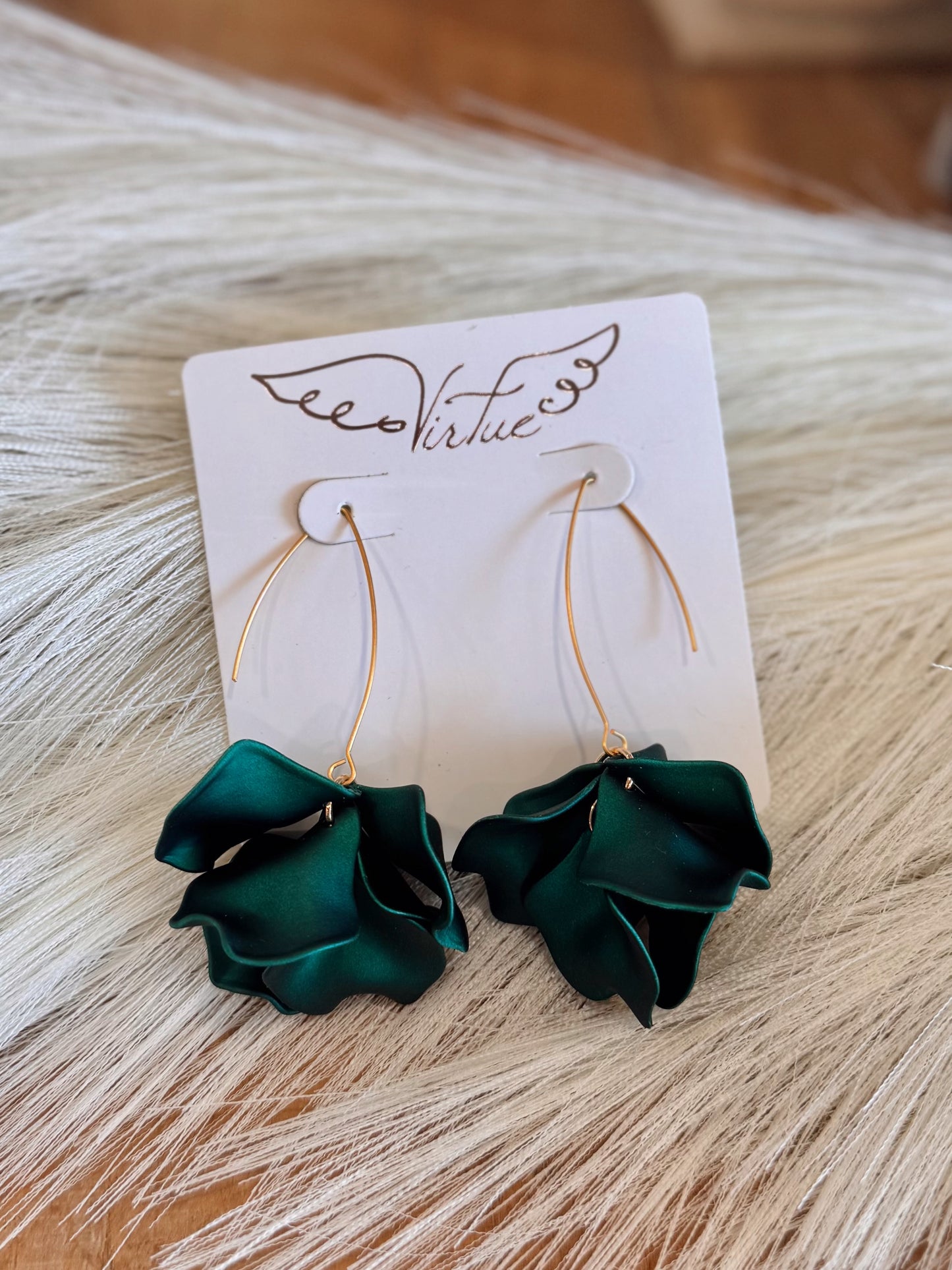 Hyacinth Tiered Marquis Earrings Virtue