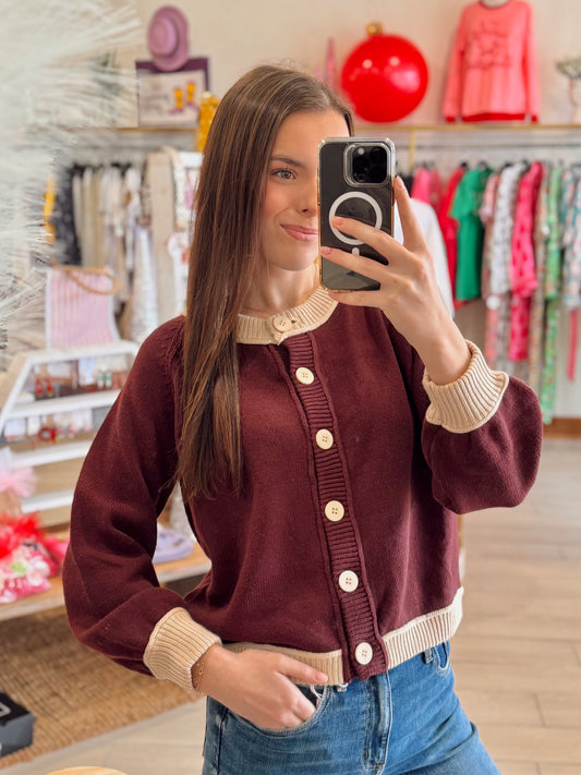 Mocha Mist Cardigan