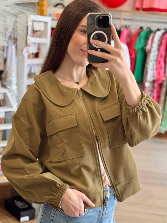 Olive Avenue Zip Jacket