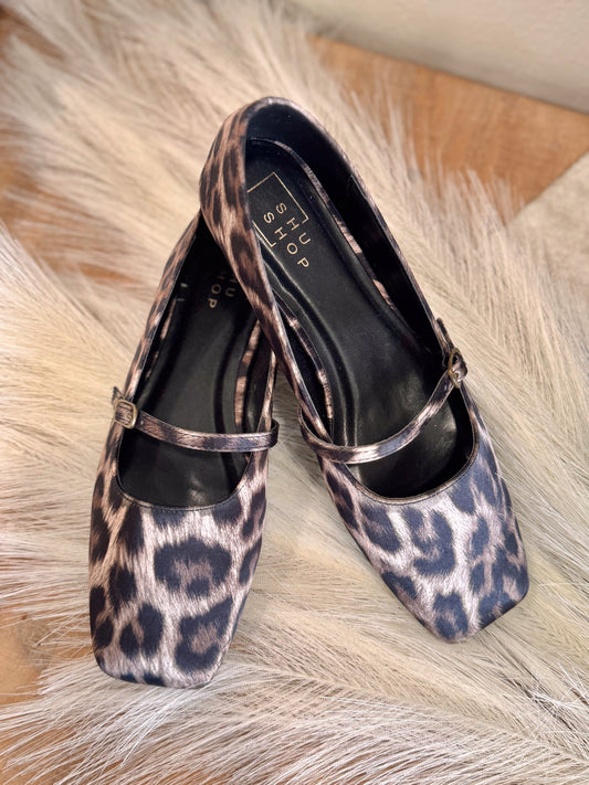 Leopard Satin Adele