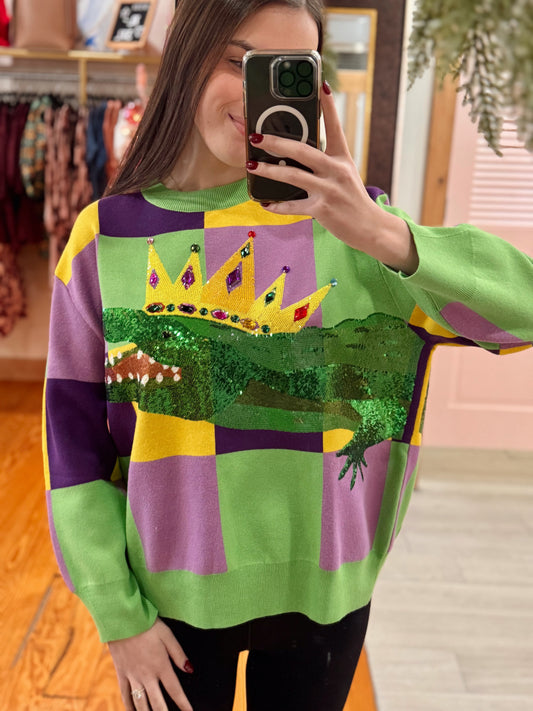 Bayou Royalty Sweater