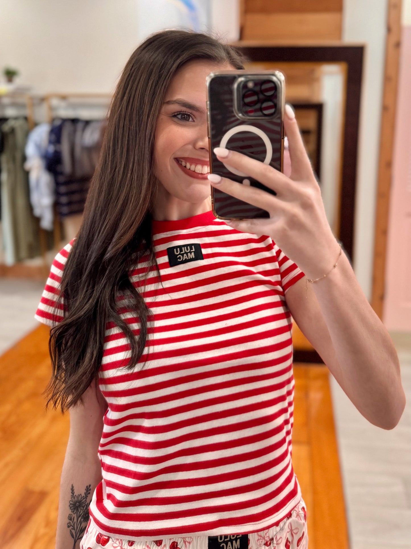 Baby Doll Stripe Tee
