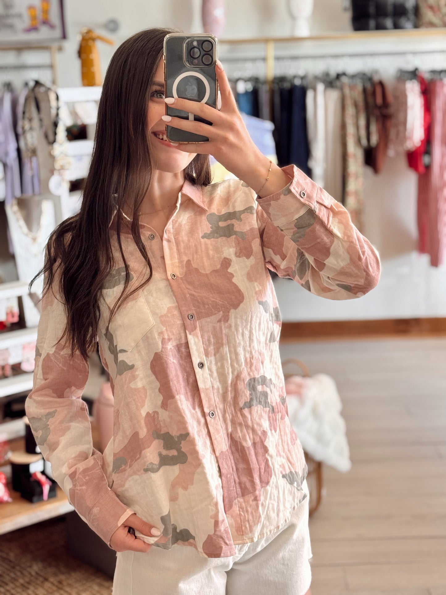 Pretty in Camo Long Sleeve