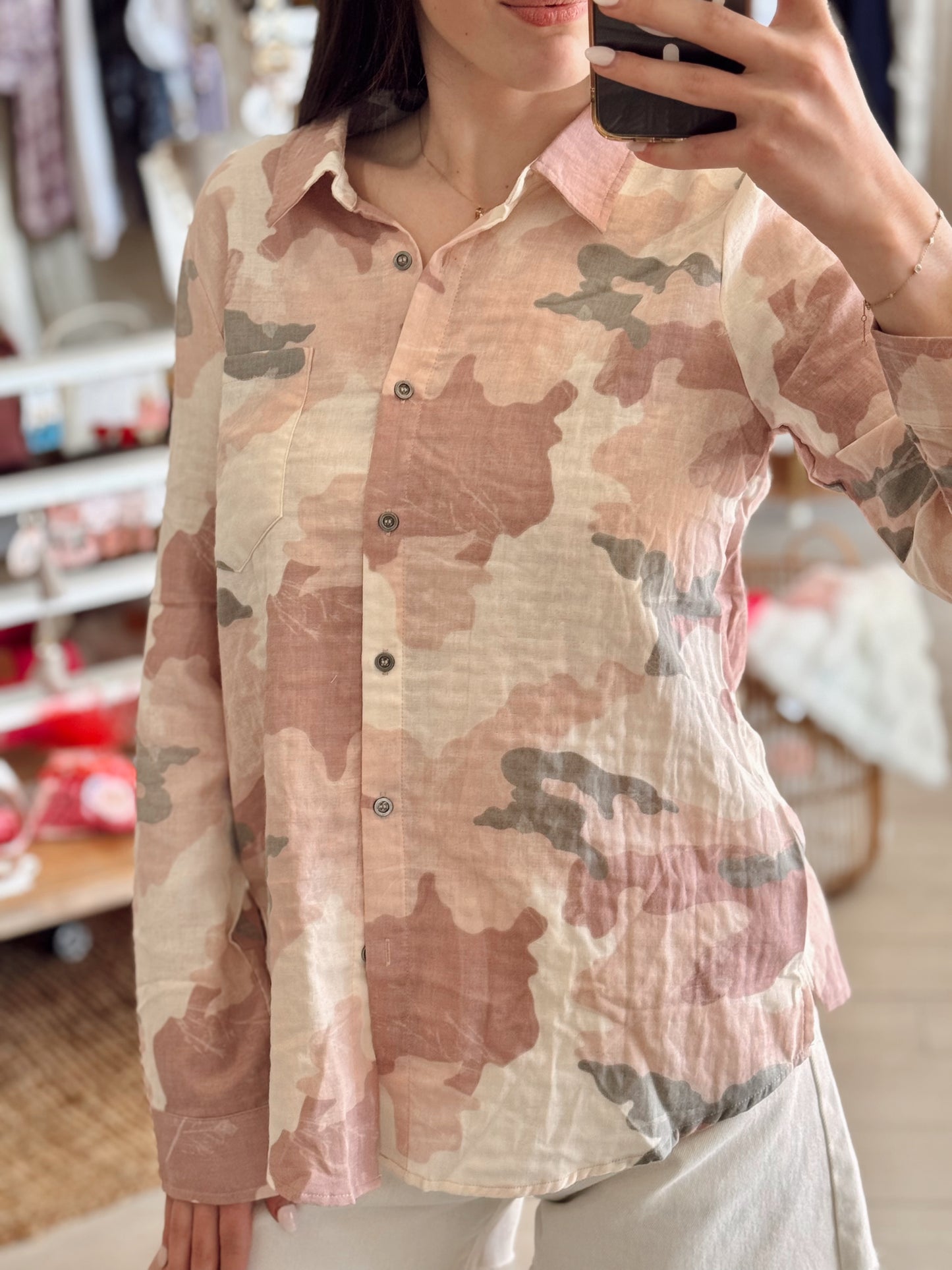 Pretty in Camo Long Sleeve