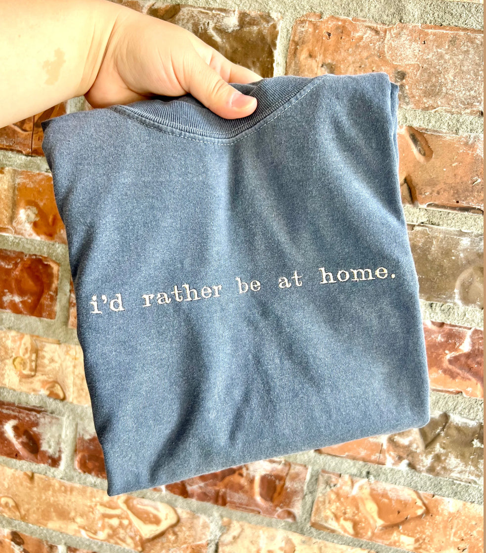 PRE ORDER: i'd rather be at home