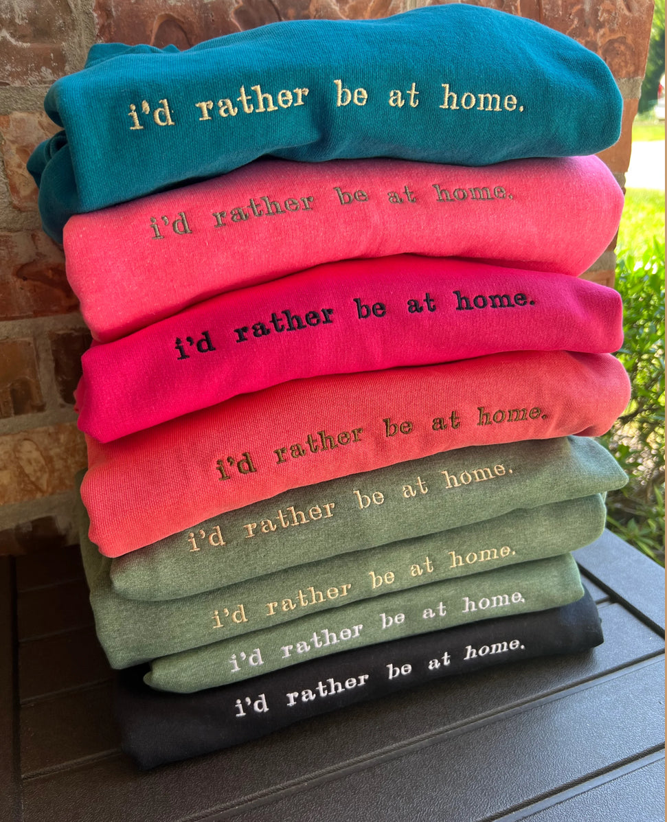 PRE ORDER: i'd rather be at home