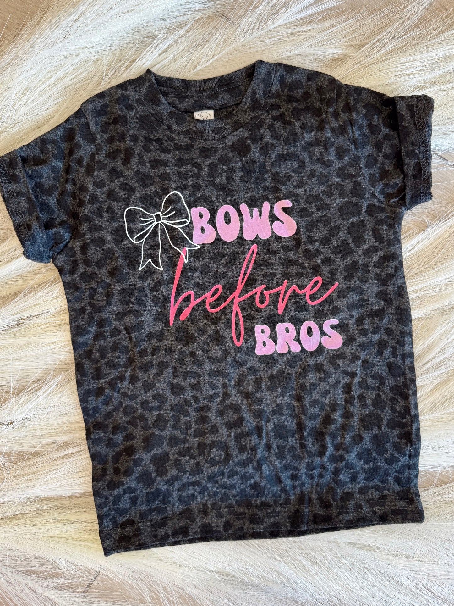 Bows Before Bros Kids Tee