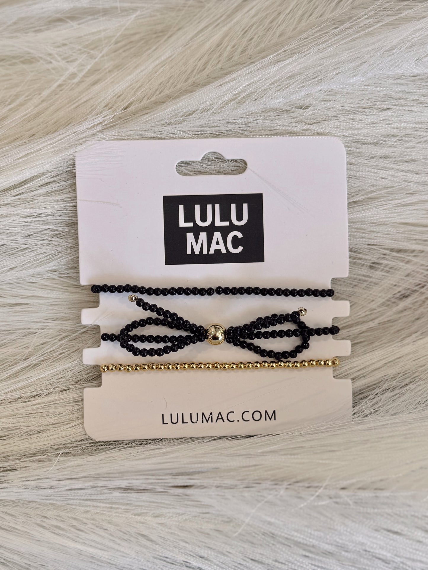 LULU MAC Midnight & Gold Bracelet Set