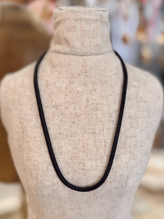 Black Stretch Necklace