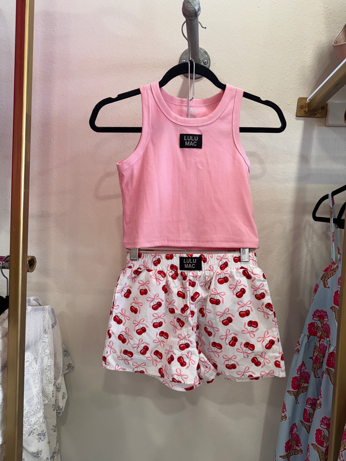 LULU MAC-Light Pink Top