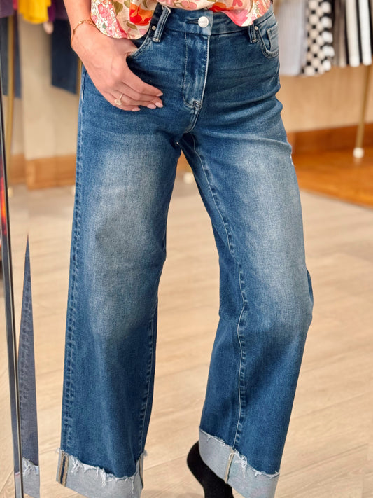 The Downtown Wide Leg Jeans