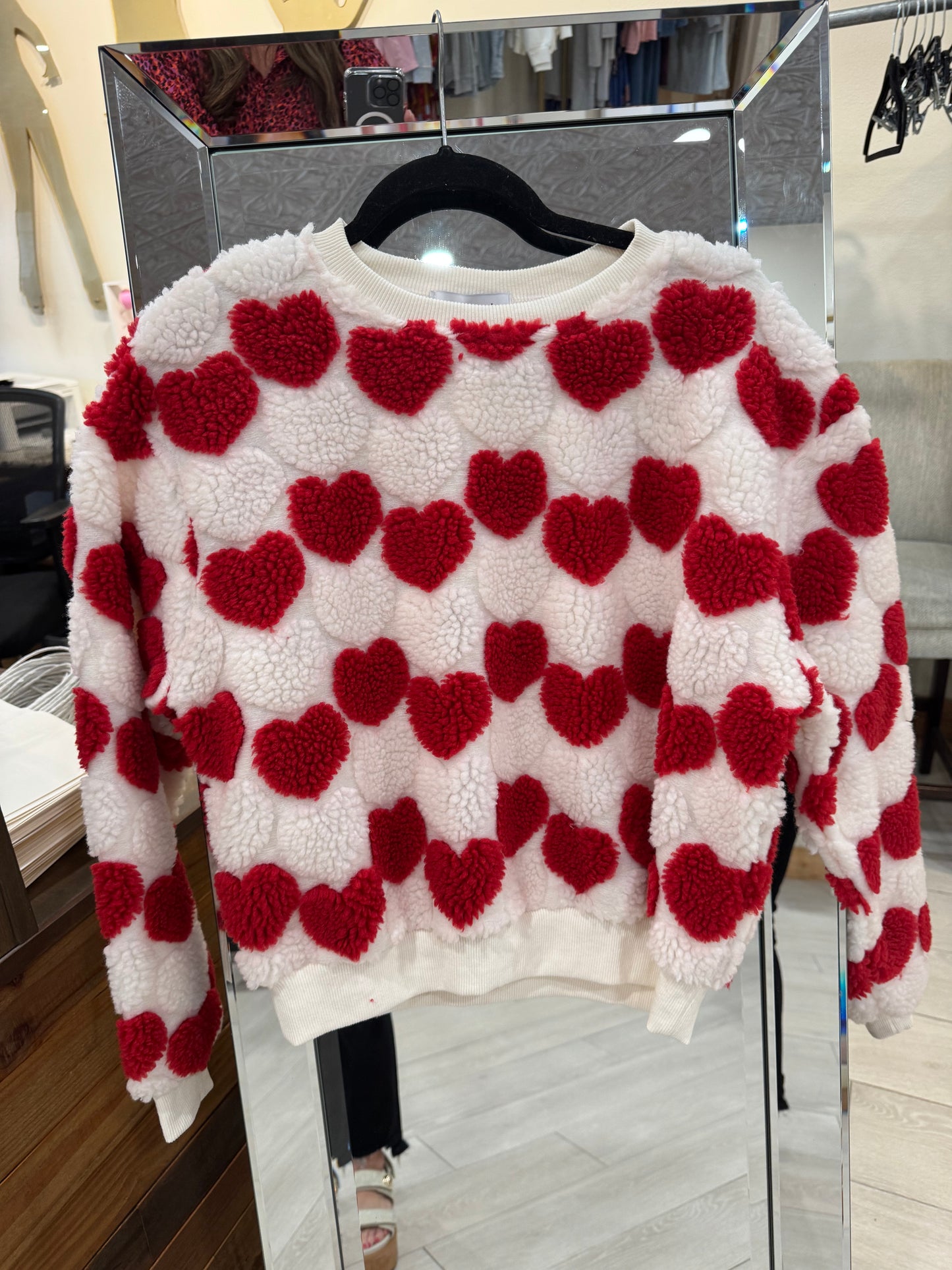 Heart sweatshirt