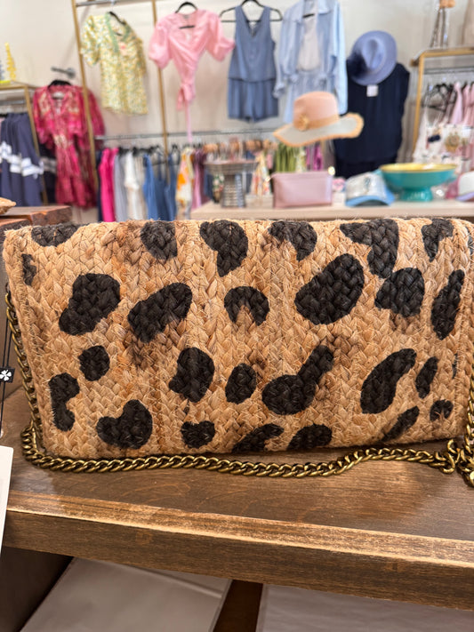 Black Ladies Woven Bag