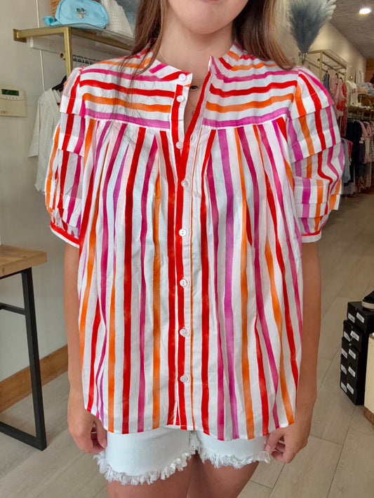 Summer Lines Top