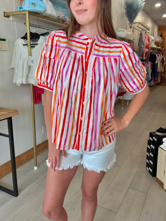 Summer Lines Top