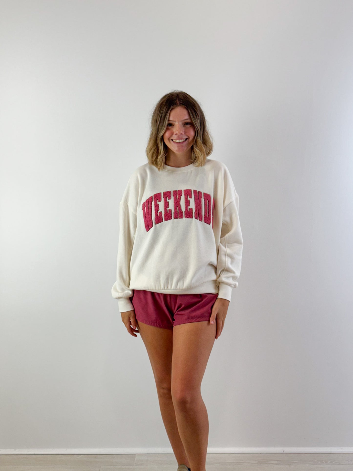 Be Good To Me Weekends Sweatshirt