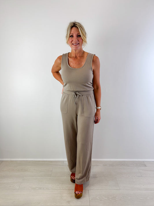 All In Theory Layover Jumpsuit