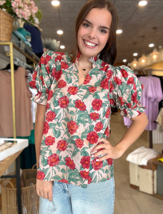 Rosevine Whimsy Top