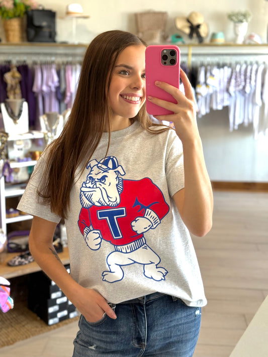 Vintage Louisiana Tech Bulldog Tee