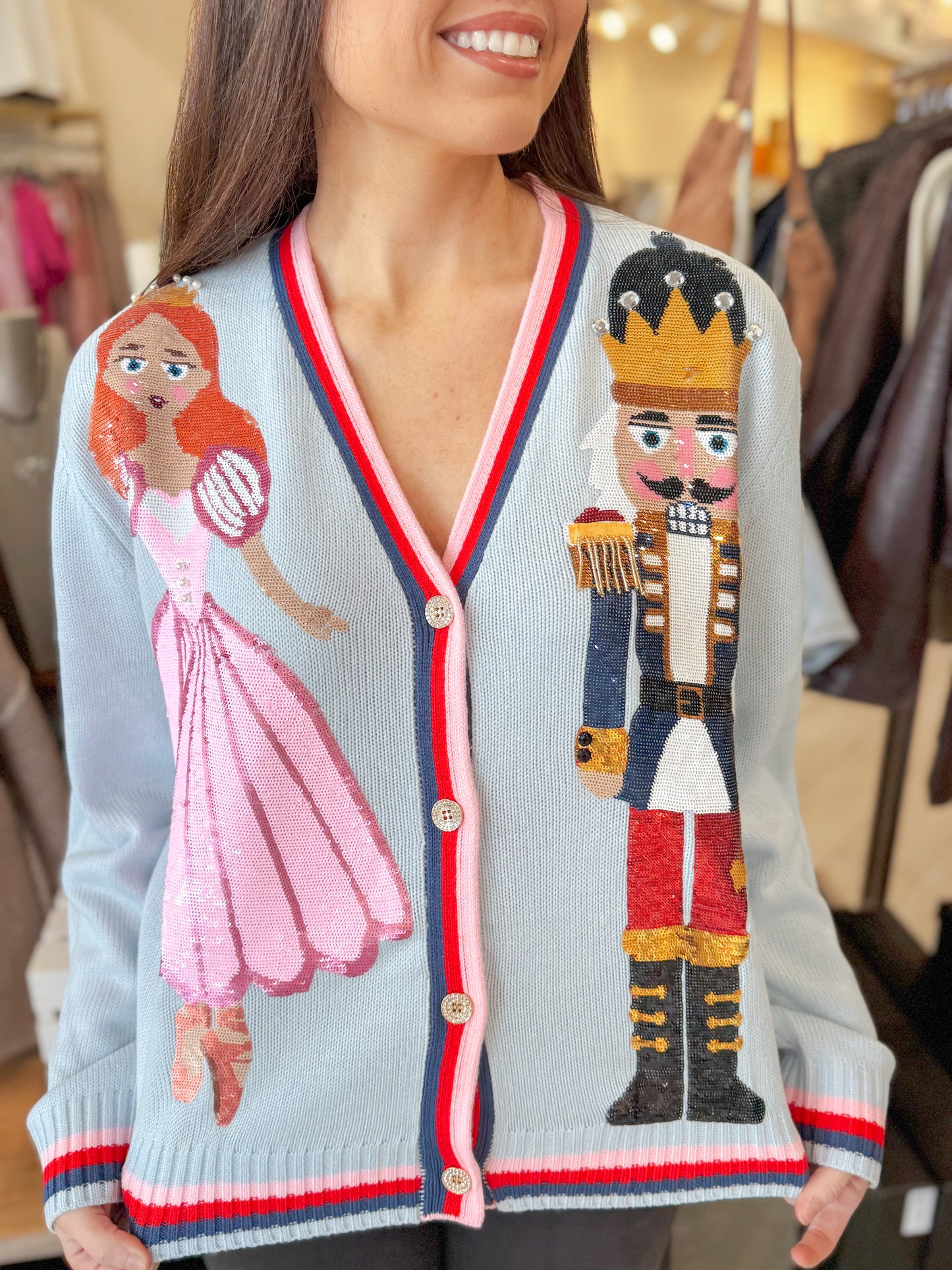 Twirl Away Nutcracker Cardigan