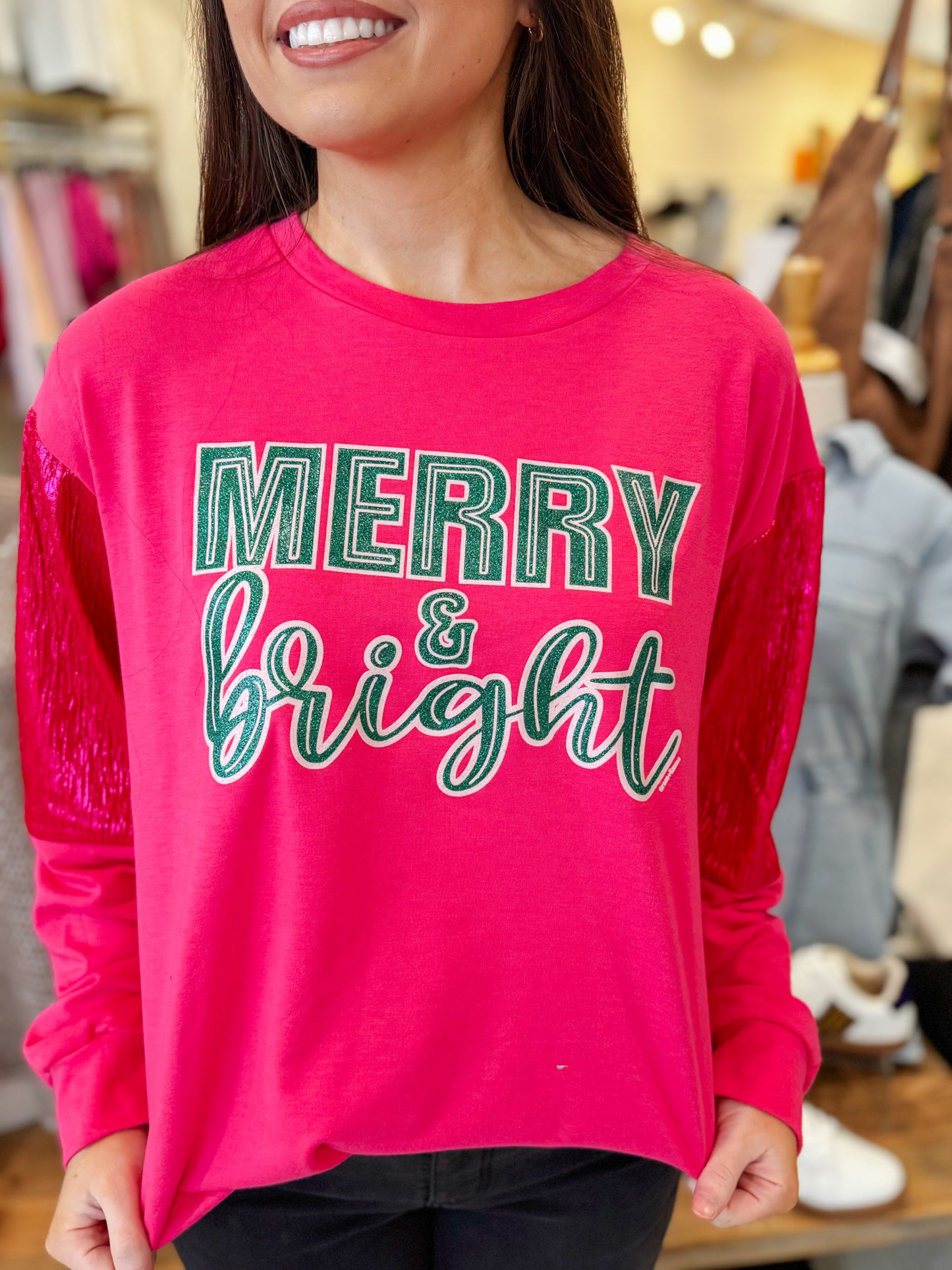 Merry & Bright Long-Sleeve