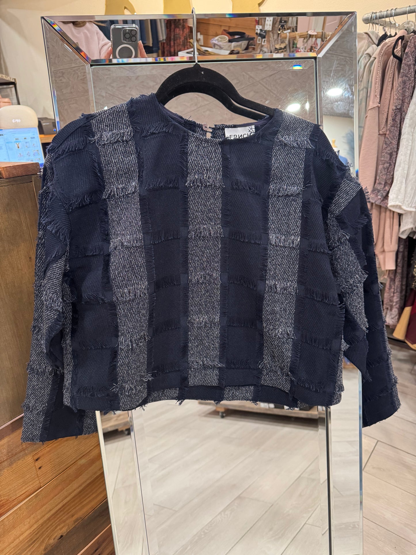 Indigo Edge Top