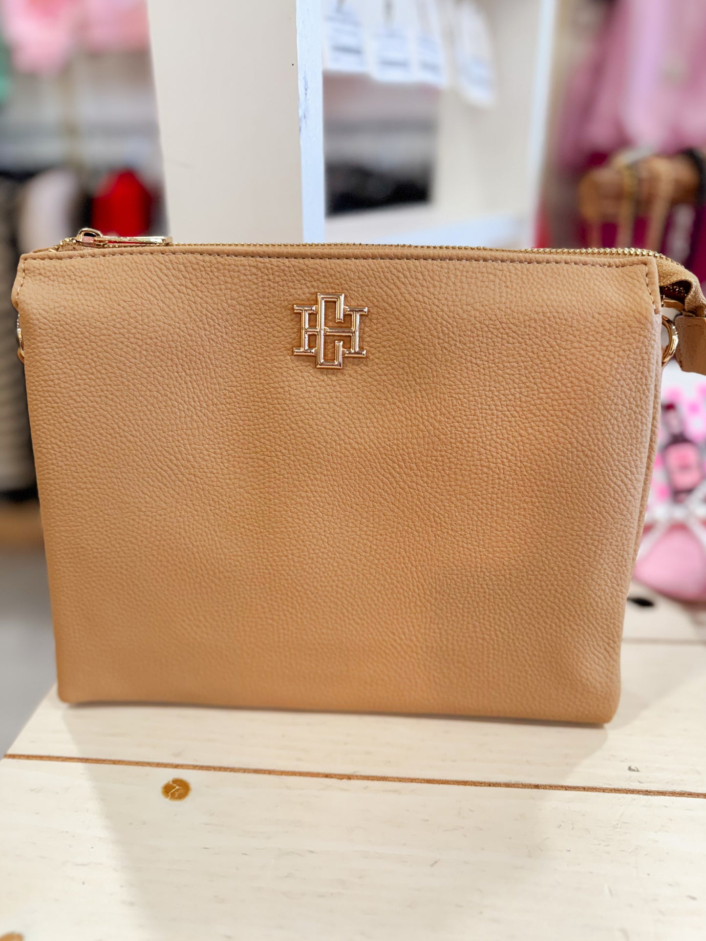 Tan Crossbody Bag