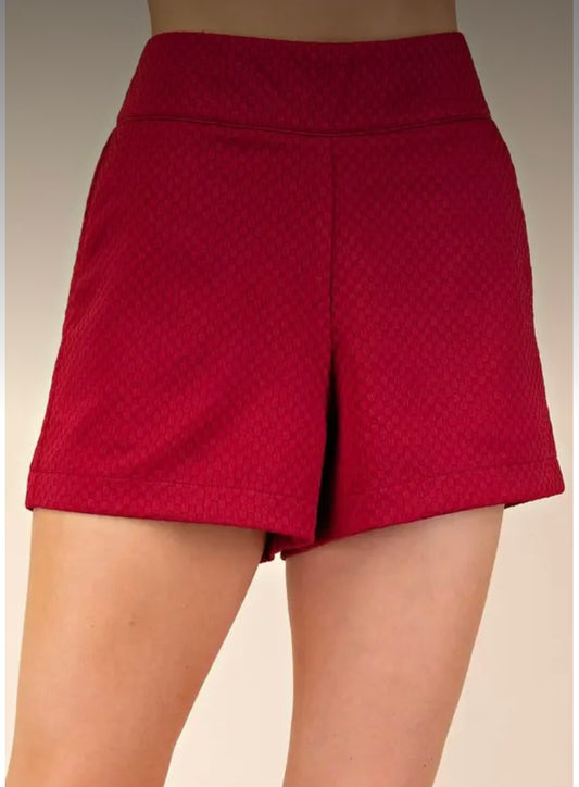 Rouge Red Shorts