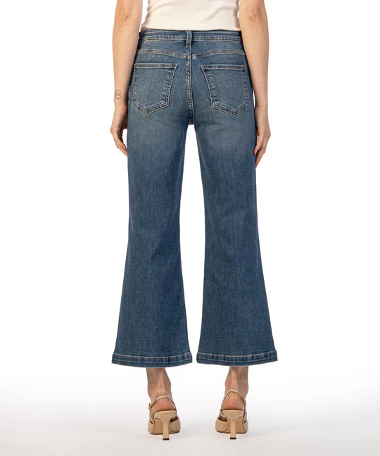 Meg High Rise Wide Leg Jean (Exceeded Wash)