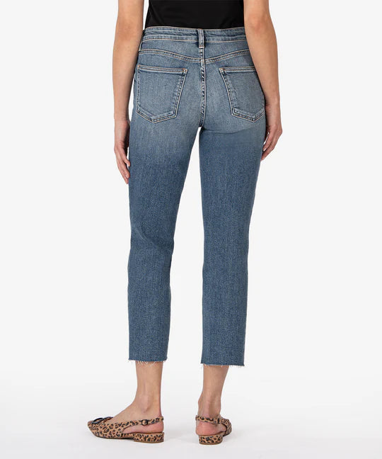 Rachael High Rise Fab Ab Mom Jean (Exalted Wash)