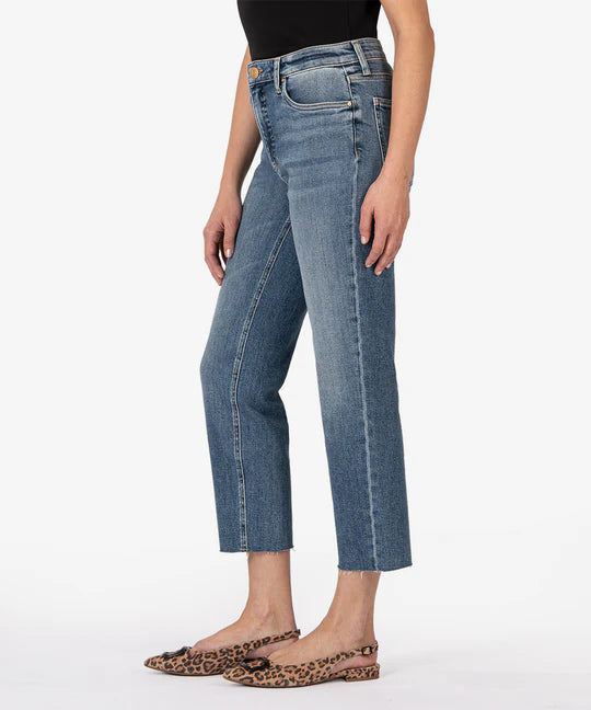 Rachael High Rise Fab Ab Mom Jean (Exalted Wash)