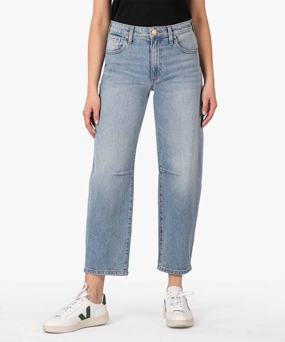 Ashley High Rise Slouchy Barrel Jean (Decency Wash)