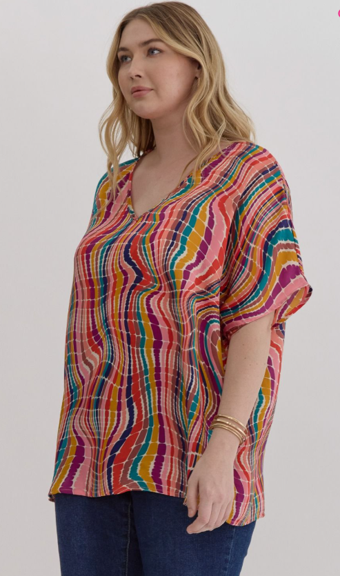 Color me happy top