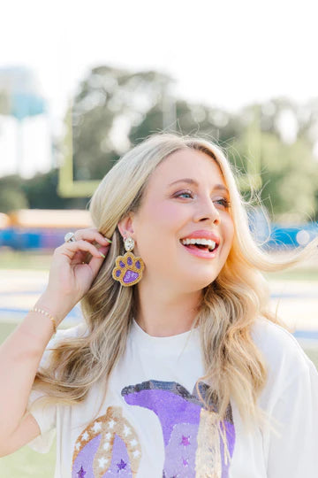 Tiger Paw Earrings