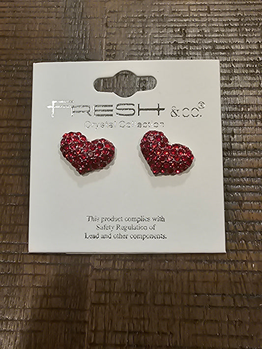 Heart Stud Earring