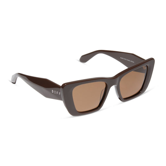 Truffle+Brown Aura Sunglasses