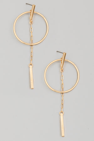 Can't Stop Your Shine Drop Earrings
