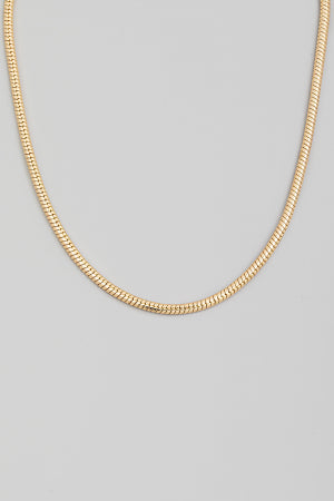 Crushing Love Snake Chain Necklace